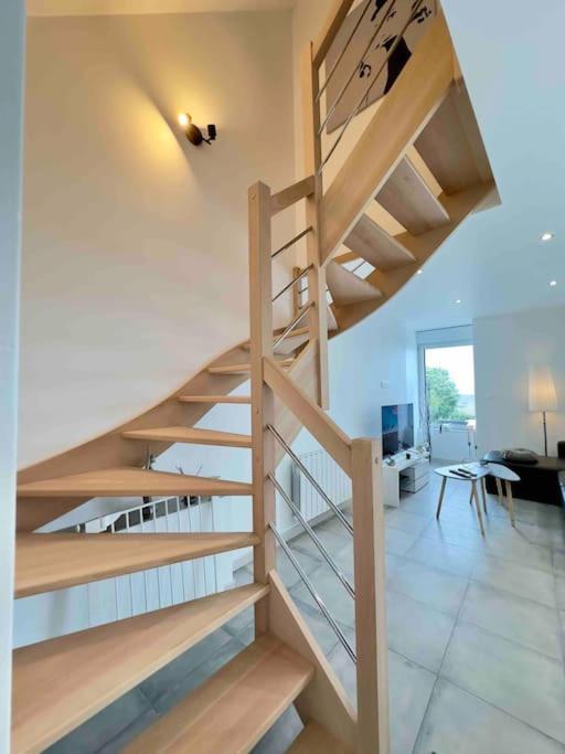 Maison Vue Mer Chez Aline Digosville المظهر الخارجي الصورة