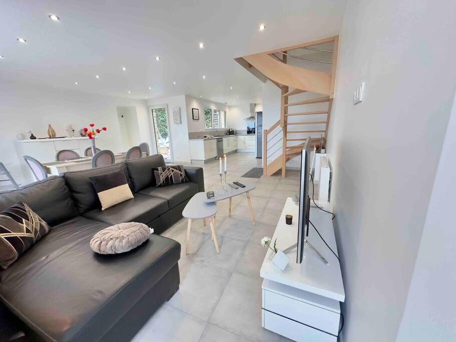 Maison Vue Mer Chez Aline Digosville المظهر الخارجي الصورة